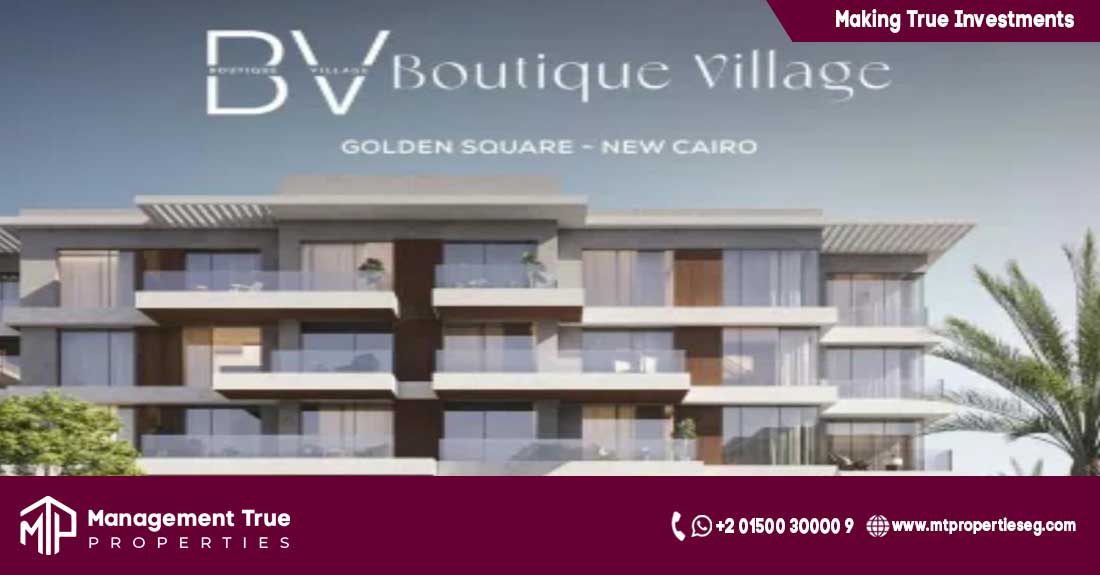 One Room Apartment 65m In Boutique Village Compound Golden Square New Cairo Ultra Super Lux Finishing