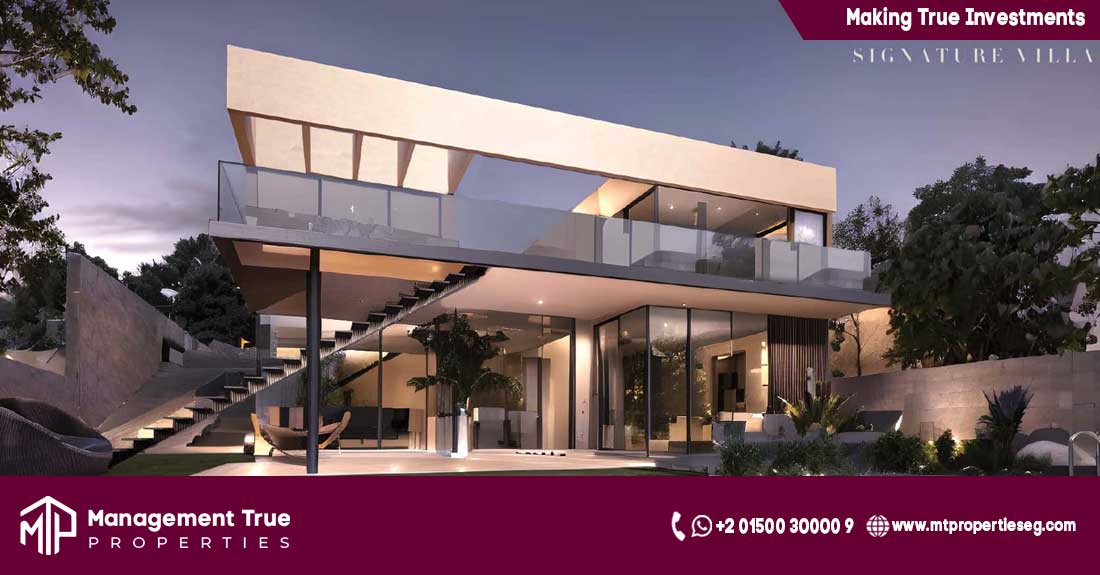 Quattro Villa 210 m in The Crest New Cairo project by Il Cazar Developments