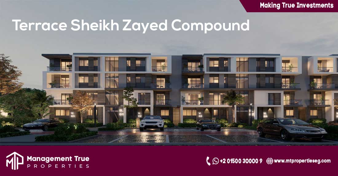Apartment 149 m² in Terrace Compound Sheikh Zayed Housing and Development Company semi finished  delivery 2025